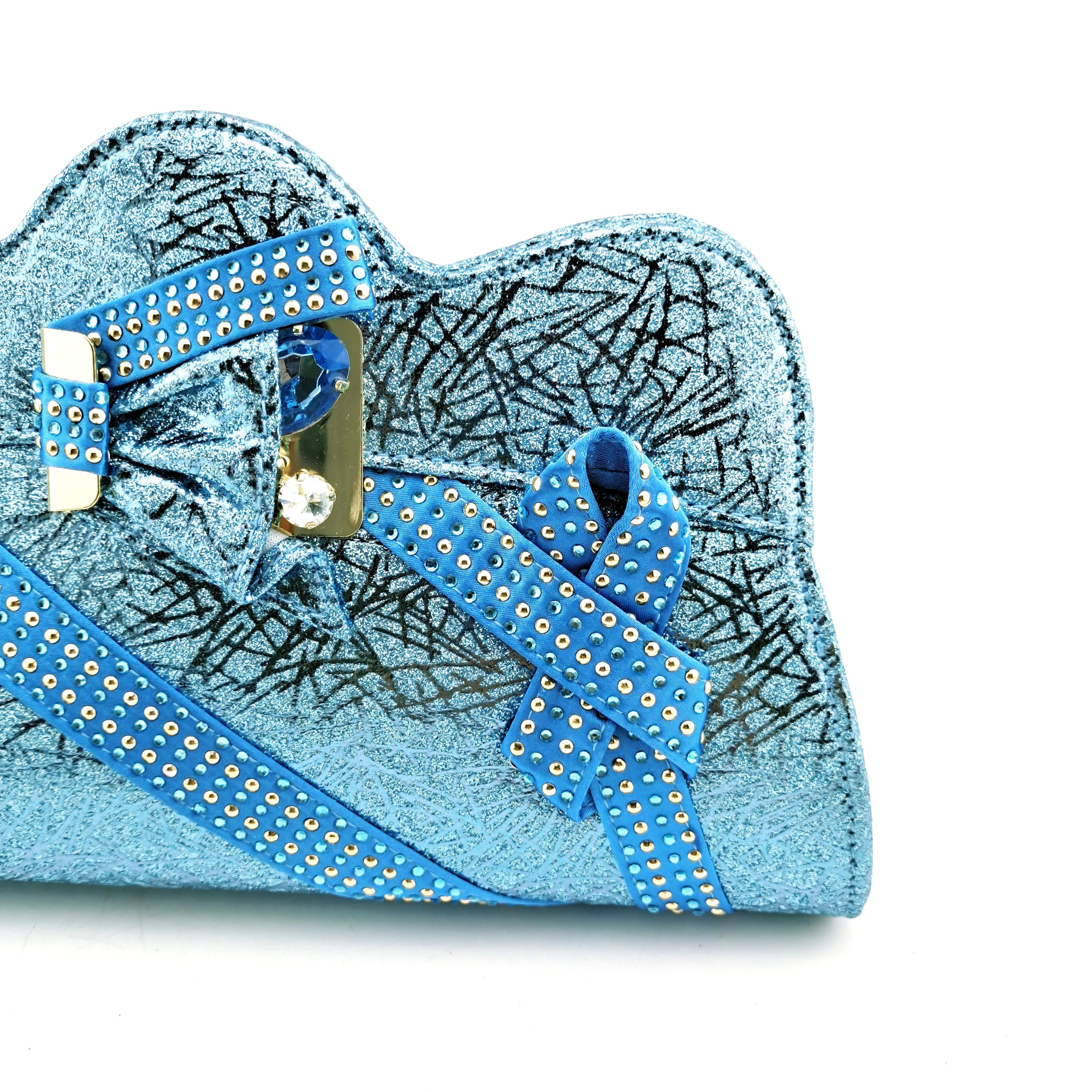 2020 New Arrival Good Quality Italian Design Fashion Style Ladies Shoes with Matching Bag in Sky Blue Color for Party Wedding
2020 New Arrival Good Quality Italian Design Fashion Style Ladies Shoes with Matching Bag in Sky Blue Color for Party Wedding