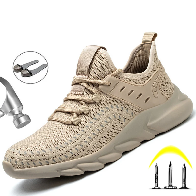 Work & Safety Boots Men Steel Toe Shoes Men Safety Shoes Puncture-Proof Work Sneakers Breathable Work Shoes Male 2021
Work & Safety Boots Men Steel Toe Shoes Men Safety Shoes Puncture-Proof Work Sneakers Breathable Work Shoes Male 2021
