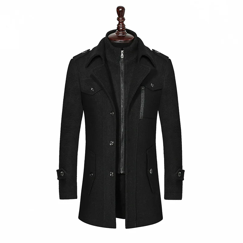 2021 Medium Long Thicken Manteau Hiver Homme Turn Down Collar Single Breasted Mens Overcoat
2021 Medium Long Thicken Manteau Hiver Homme Turn Down Collar Single Breasted Mens Overcoat