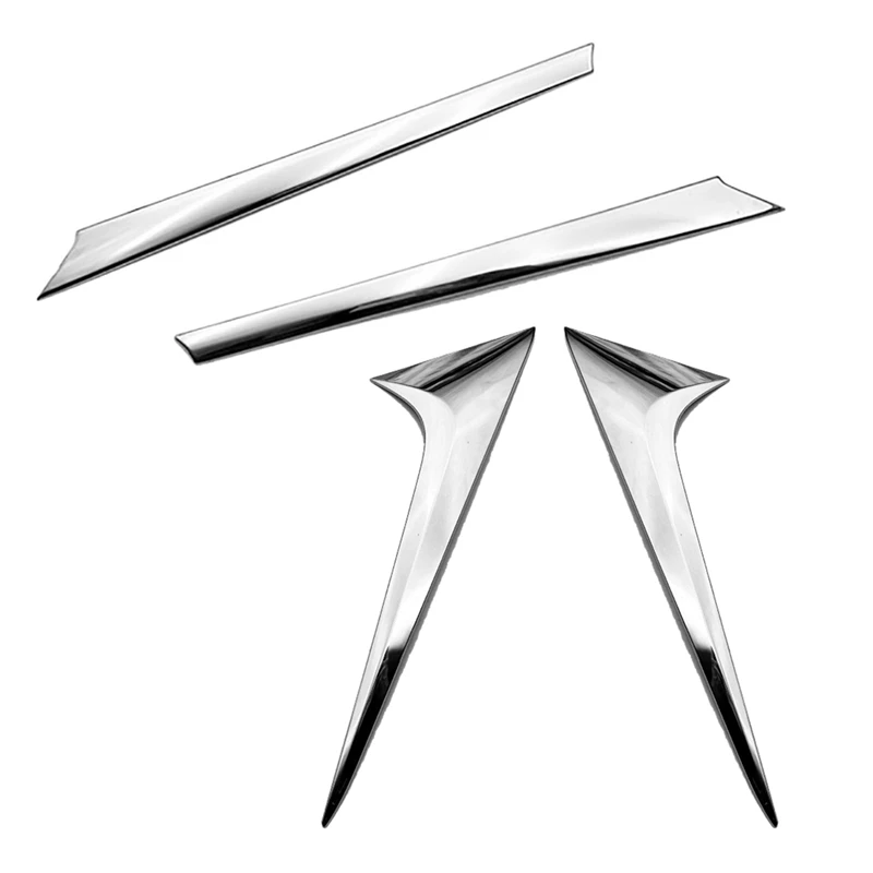 2 Pairs Car Accessories: 1 Pair Trunk Lid Moulding Cover & 1 Pair Spoiler Window Side Triple-Cornered Decoration Cover
2 Pairs Car Accessories: 1 Pair Trunk Lid Moulding Cover & 1 Pair Spoiler Window Side Triple-Cornered Decoration Cover