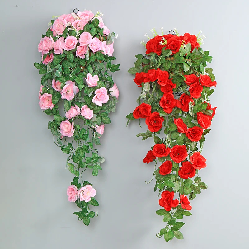 1PCS Artificial Flowers Rose Hanging Paper Flowers Home Wall Wedding Decorations Luxury Home Decor Fake Flowers
1PCS Artificial Flowers Rose Hanging Paper Flowers Home Wall Wedding Decorations Luxury Home Decor Fake Flowers