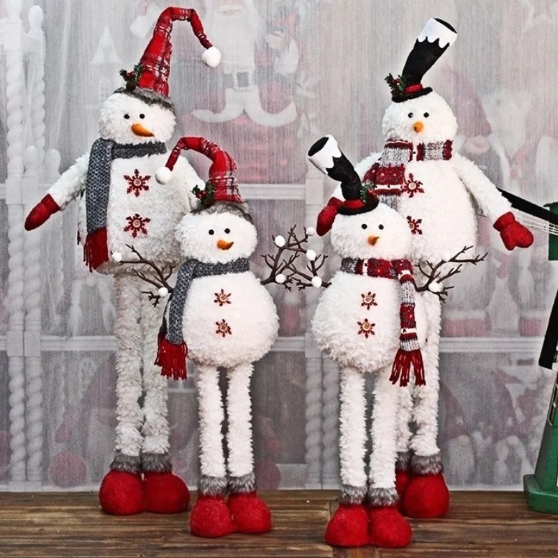 New product Big Size Christmas Dolls Retractable Snowman Plush Toy New Year Party Decoration for Home Christmas gifts for kids
New product Big Size Christmas Dolls Retractable Snowman Plush Toy New Year Party Decoration for Home Christmas gifts for kids