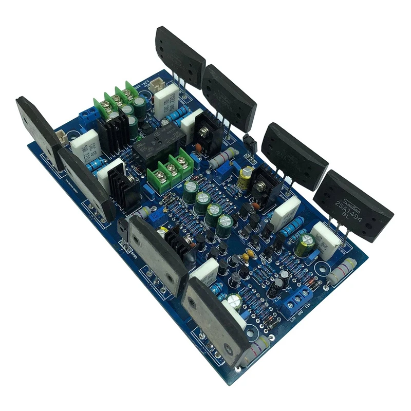 YJ00180-Sanken Tube 2SA1494/2SC3858 300W+300W High-Power Dual-Channel Digital Audio Power Amplifier Board
YJ00180-Sanken Tube 2SA1494/2SC3858 300W+300W High-Power Dual-Channel Digital Audio Power Amplifier Board