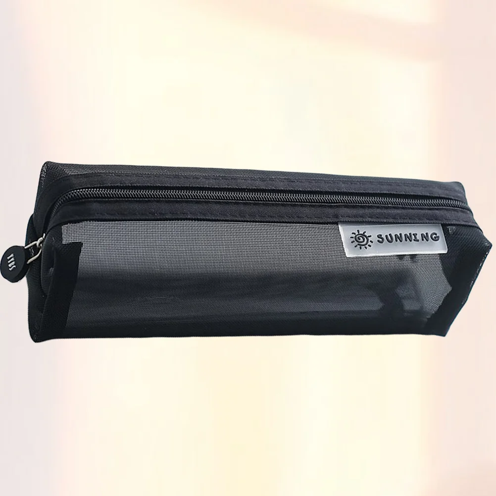 Transparent Pencil Case Mesh Pen Holder Professional Pen Bag Practical Pen Container Black
Transparent Pencil Case Mesh Pen Holder Professional Pen Bag Practical Pen Container Black