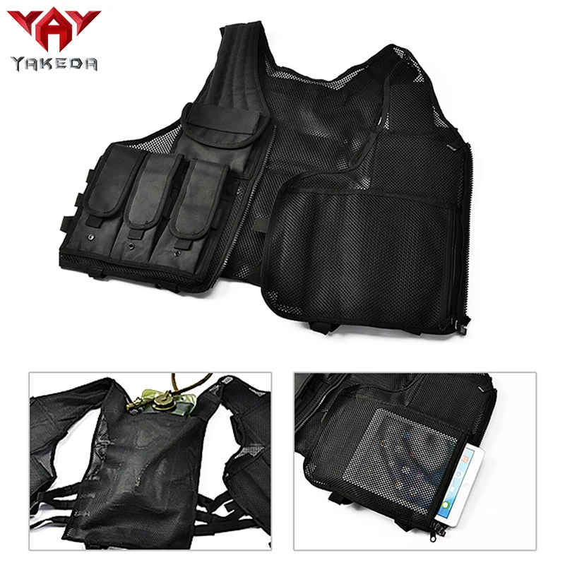 YAKEDA Police Uniform Military Tactical Vest Wargame Body Protective Equipment Army Fan CS Outdoor Sports Fighting Clothing
YAKEDA Police Uniform Military Tactical Vest Wargame Body Protective Equipment Army Fan CS Outdoor Sports Fighting Clothing
