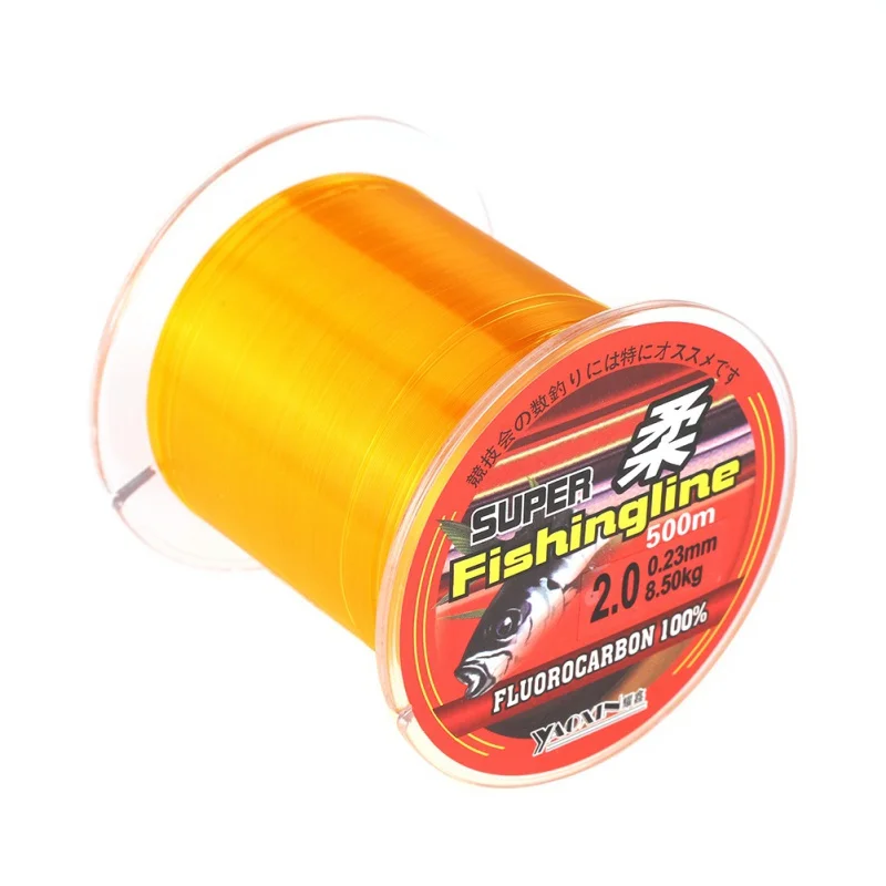 100-500M Nylon Fishing Line Fluorocarbon Coated Monofilament Fishing Leader Line Carp Fishing Wire Fishing Accessories Gold
100-500M Nylon Fishing Line Fluorocarbon Coated Monofilament Fishing Leader Line Carp Fishing Wire Fishing Accessories Gold