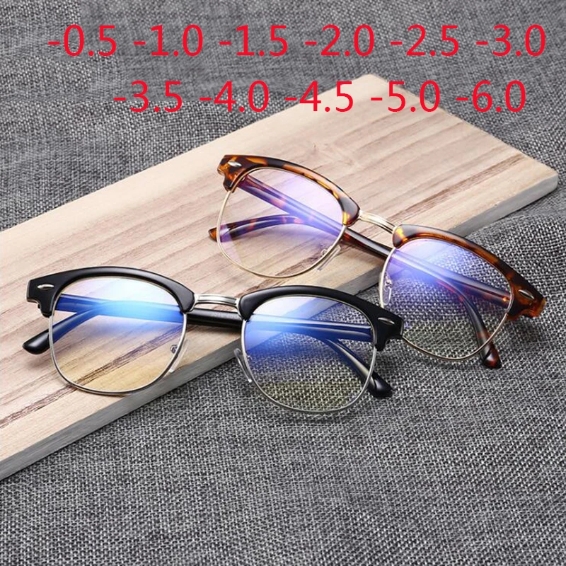 Half Frame Student Myopia Glasses With Degree -0.5 -1.0 -1.5 -2.0 To -6.0 Women Men Reading Spectacle +50 +100 +150 +200 +400
Half Frame Student Myopia Glasses With Degree -0.5 -1.0 -1.5 -2.0 To -6.0 Women Men Reading Spectacle +50 +100 +150 +200 +400