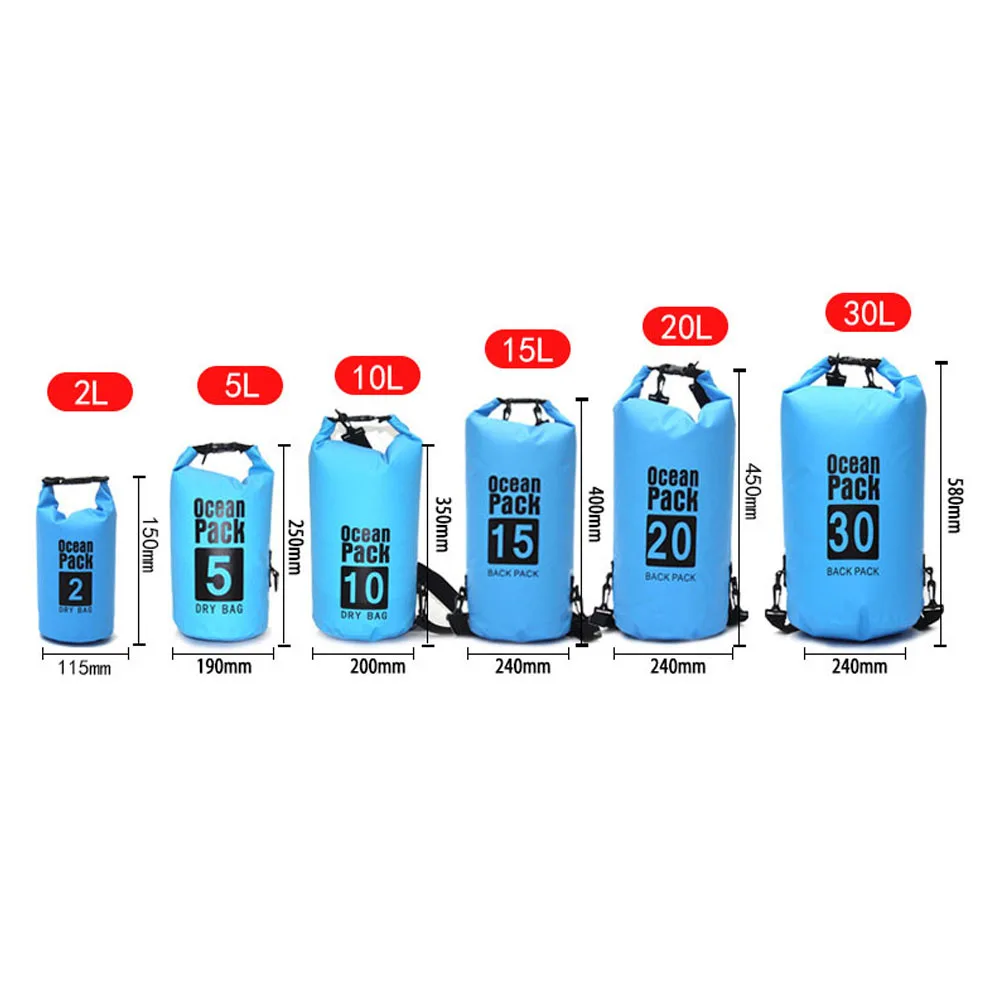 Waterproof Water Resistant Dry Bag Sack Storage Pack Pouch Backpack Swimming Outdoor Kayaking Canoeing River Trekking Boating
Waterproof Water Resistant Dry Bag Sack Storage Pack Pouch Backpack Swimming Outdoor Kayaking Canoeing River Trekking Boating