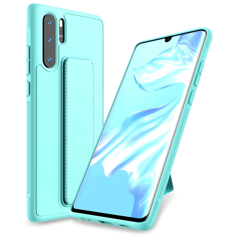 Чехол с ремешком на запястье для huawei P30 pro lite чехол подставкой телефона из ТПУ