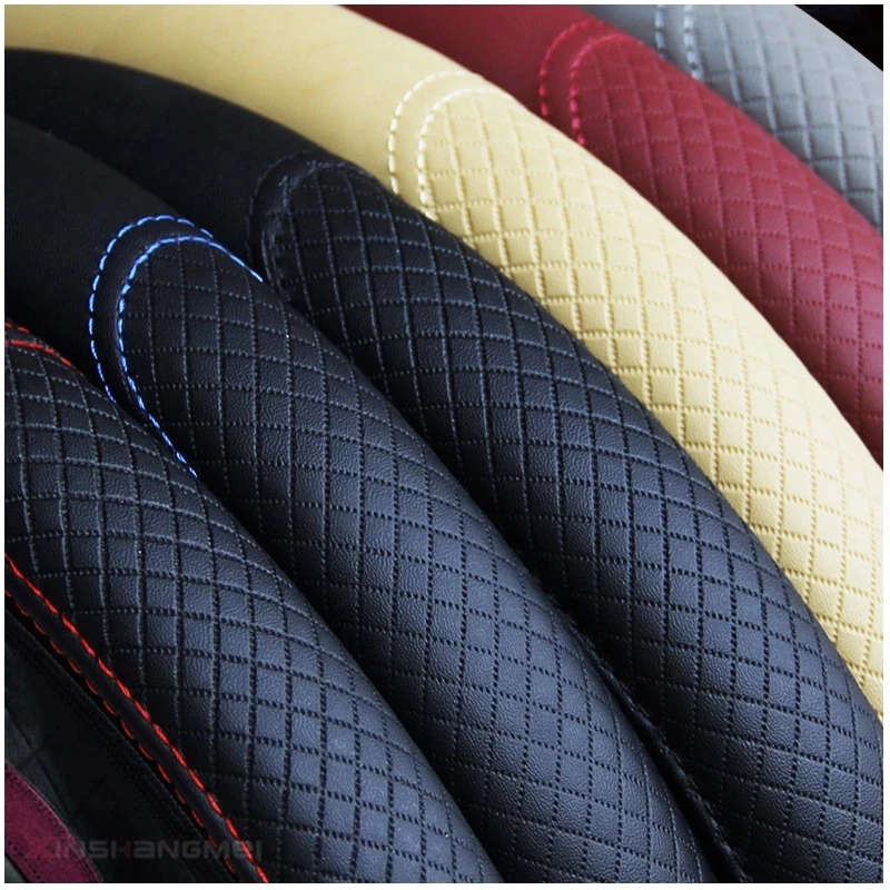 Steering Wheel Cover 37-38CM Diameter PU Leather Crystal Crown Steering Covers Car-styling Car Interior Accessories
Steering Wheel Cover 37-38CM Diameter PU Leather Crystal Crown Steering Covers Car-styling Car Interior Accessories