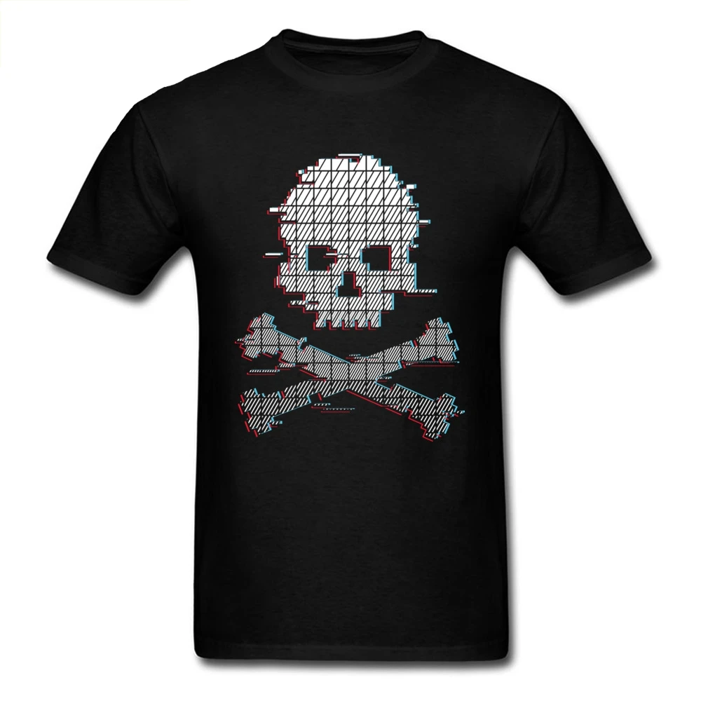 Crossbones Glitch Effect T Shirts Skull Tops Hipster T-shirt Adult Punk Style Clothes Summer Black T Shirt Cotton Tees For Man
Crossbones Glitch Effect T Shirts Skull Tops Hipster T-shirt Adult Punk Style Clothes Summer Black T Shirt Cotton Tees For Man