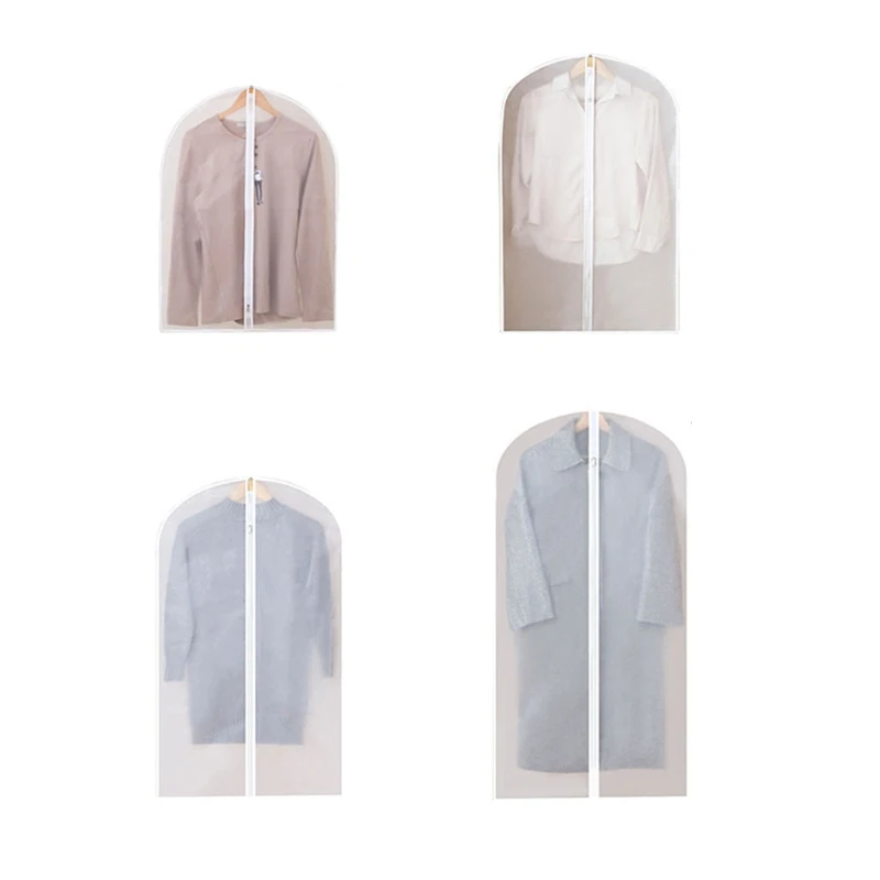6 Pcs Full Zipper Translucent Clothes Cover Protector Dustproof Hanging Clothing LXAF
6 Pcs Full Zipper Translucent Clothes Cover Protector Dustproof Hanging Clothing LXAF