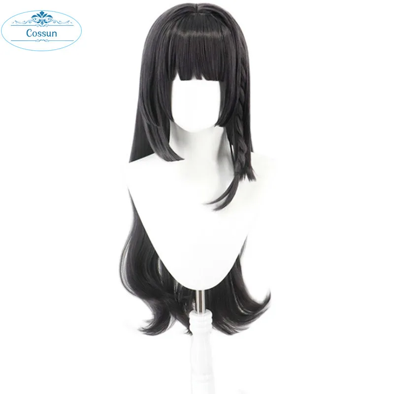The High Quality Wigs Game A Traveler In Time And Space Heroine Cosplay Cute Black Long Hair Unisex Party Role Play Accessories
The High Quality Wigs Game A Traveler In Time And Space Heroine Cosplay Cute Black Long Hair Unisex Party Role Play Accessories