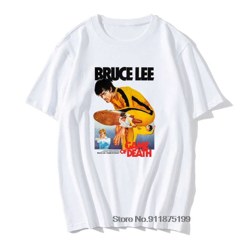 Game Of Death Bruce Lee T Shirt Men Cotton Superior T-Shirt Dragon Movie Kung Fu Brusli Karate China Tees Short Sleeve Tops
Game Of Death Bruce Lee T Shirt Men Cotton Superior T-Shirt Dragon Movie Kung Fu Brusli Karate China Tees Short Sleeve Tops