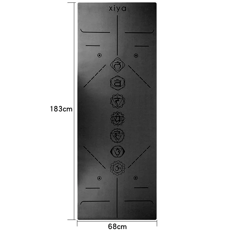 Yoga mat PU natural rubber non-slip thickening 5mm yoga mat widening 55cm yoga fitness mat
Yoga mat PU natural rubber non-slip thickening 5mm yoga mat widening 55cm yoga fitness mat