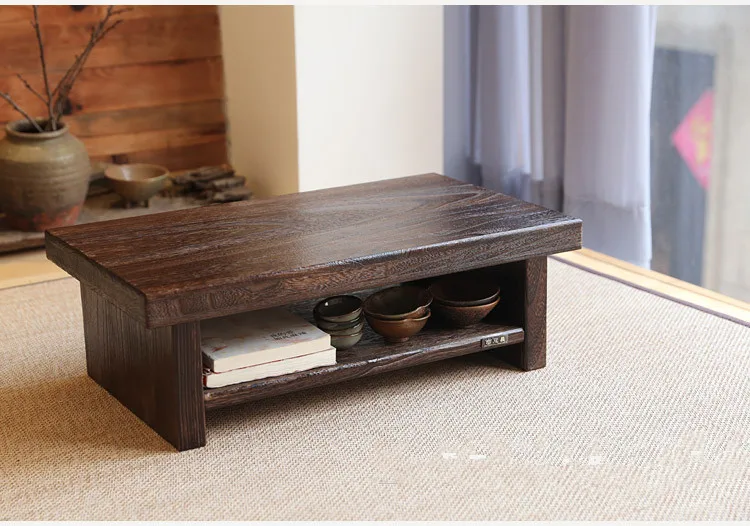 Oriental Antique Furniture Design Japanese Floor Tea Table Small Size 60*35cm Living Room Wooden Coffee Tatami Low Table Wood
Oriental Antique Furniture Design Japanese Floor Tea Table Small Size 60*35cm Living Room Wooden Coffee Tatami Low Table Wood