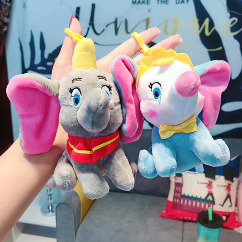 Мягкие игрушки из мультфильма Disney маленький летающий слон кукла-дамбо пряжка для