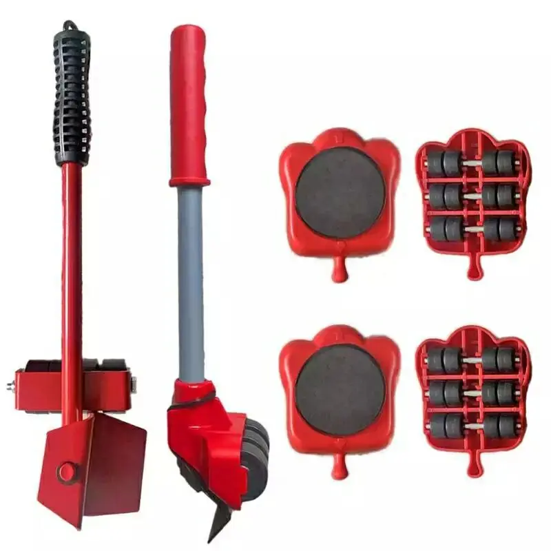 Dropshipping Furniture Mover Set Furniture Mover Tool Transport Lifter Heavy Stuffs Moving Wheel Roller Bar Hand Tools 5 Pcs Set
Dropshipping Furniture Mover Set Furniture Mover Tool Transport Lifter Heavy Stuffs Moving Wheel Roller Bar Hand Tools 5 Pcs Set
