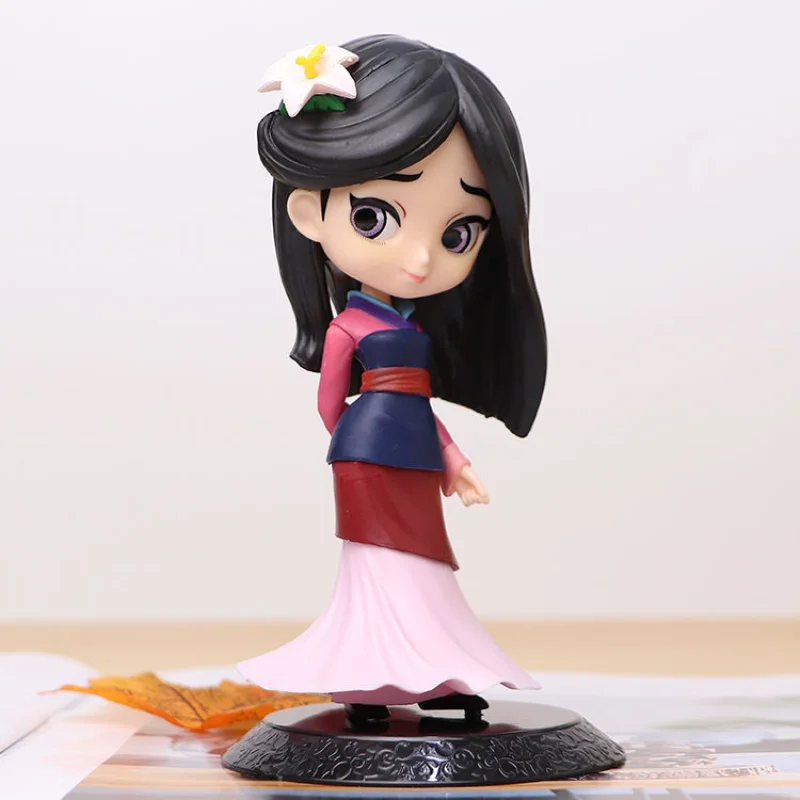 Disney Princess Mulan Big Eye Doll Mulan Hand-made Decoration 14CM Model Decoration Anime Character Children's Toy
Disney Princess Mulan Big Eye Doll Mulan Hand-made Decoration 14CM Model Decoration Anime Character Children's Toy