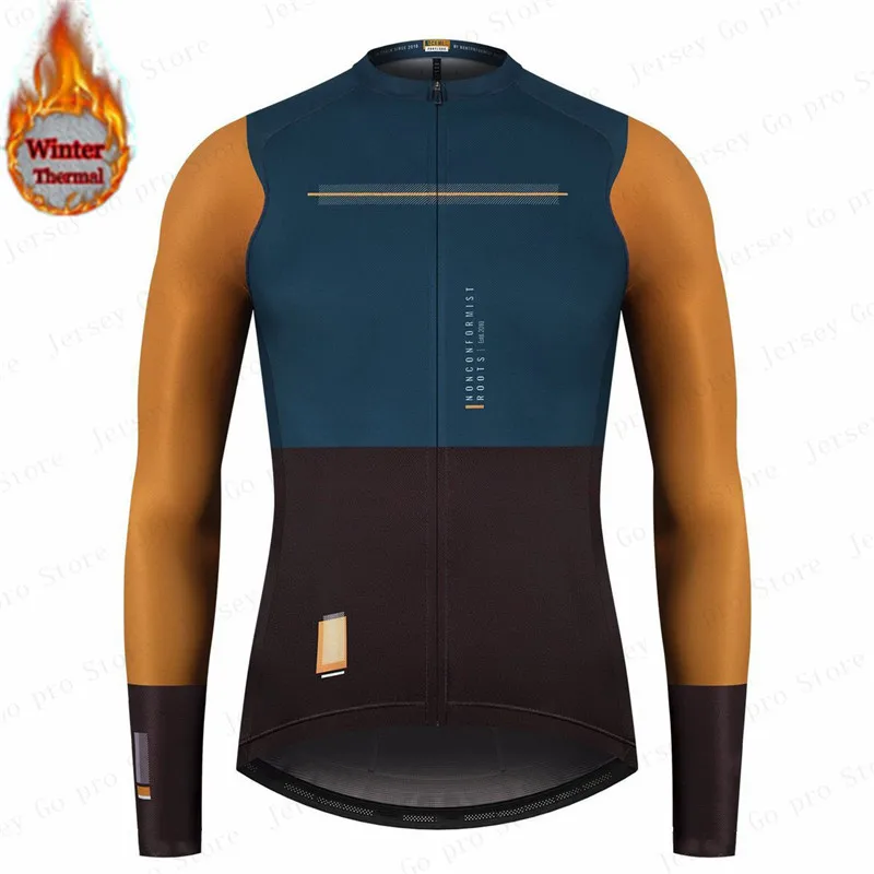 2021 Maillot Ciclismo Invierno Long Sleeve Cycling Jersey Bike Clothing Shirts MTB Bicycle Wear Winter Thermal Fleece Spain
2021 Maillot Ciclismo Invierno Long Sleeve Cycling Jersey Bike Clothing Shirts MTB Bicycle Wear Winter Thermal Fleece Spain
