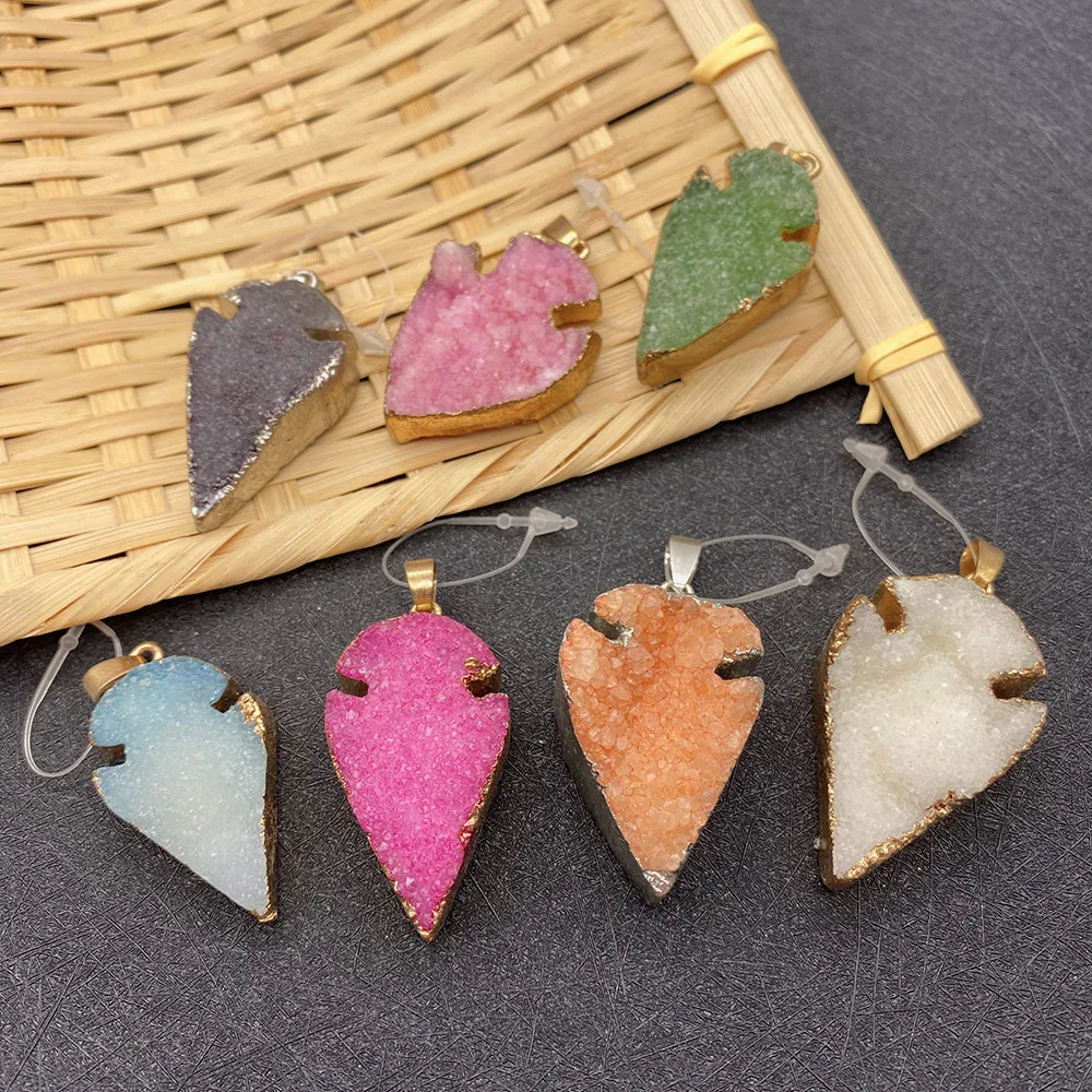 1 Piece of Natural Stone Colorful Crystal Tapered Electroplating Process Amethyst Earrings Necklaces Pendants Key Ring Jewelry
1 Piece of Natural Stone Colorful Crystal Tapered Electroplating Process Amethyst Earrings Necklaces Pendants Key Ring Jewelry