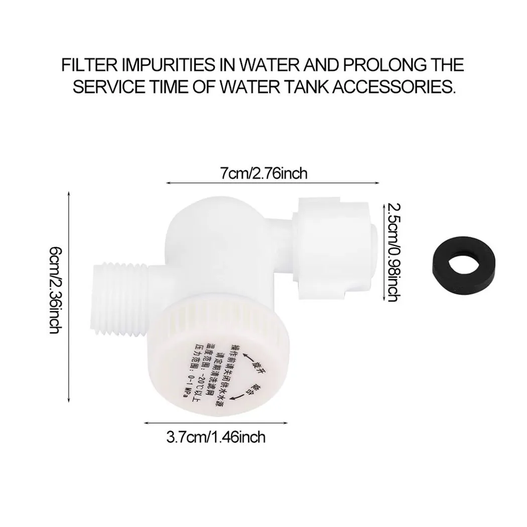 Toilet Inlet Valve Water Filter Stainless Steel Mesh Bathroom Fitting Accessory Leak Proof And Long Lasting
Toilet Inlet Valve Water Filter Stainless Steel Mesh Bathroom Fitting Accessory Leak Proof And Long Lasting