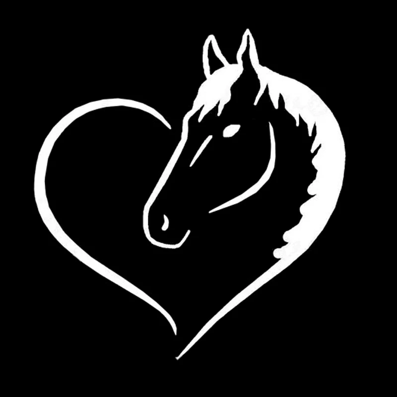 Car Sticker Motorcycle Sticker Love Horse Heart PVC Waterproof Sunscreen Decal Car Decoration Car Style Black Strip 15cm*16cm
Car Sticker Motorcycle Sticker Love Horse Heart PVC Waterproof Sunscreen Decal Car Decoration Car Style Black Strip 15cm*16cm