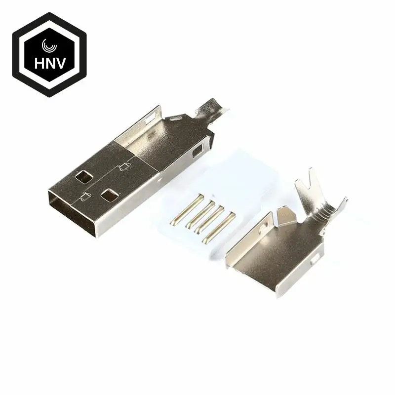 5set USB 2.0 Type A Welding Type Male Plug Connectors usb-A Tail Socket 3 in 1 DIY Adapter
5set USB 2.0 Type A Welding Type Male Plug Connectors usb-A Tail Socket 3 in 1 DIY Adapter