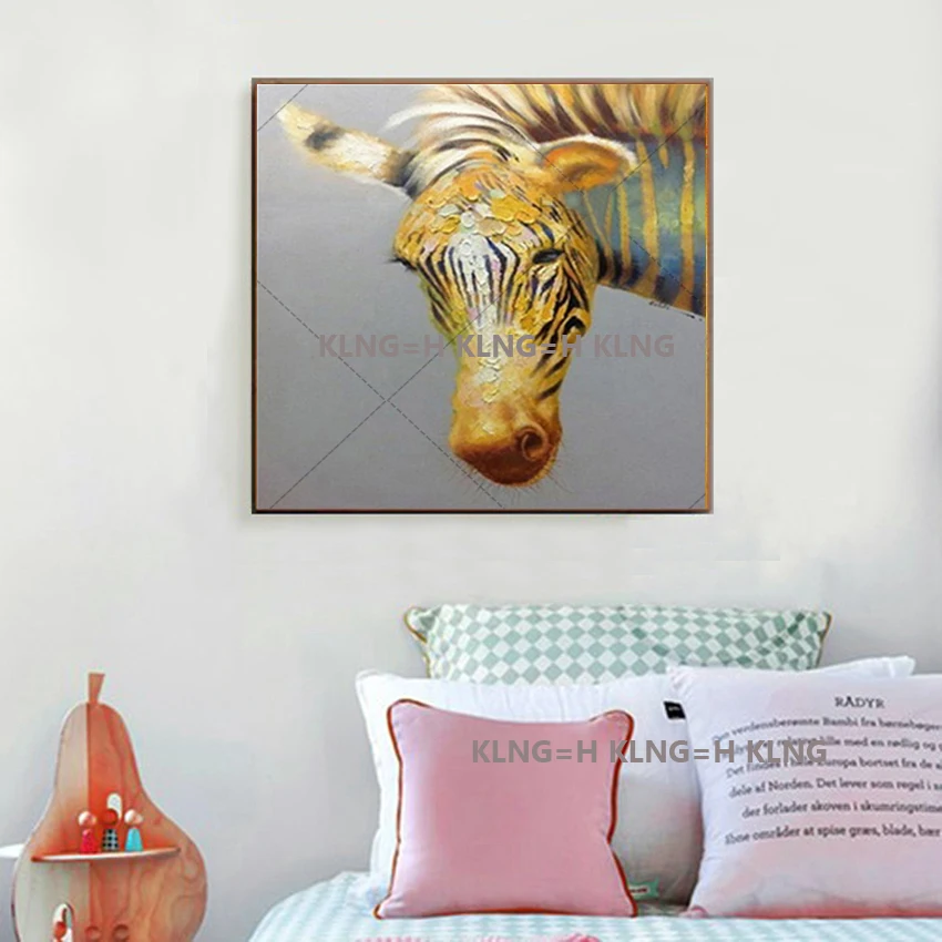 Horses Abstract Oil Painting Wall Art Home Decor Picture Modern Colorful zebra Oil Painting On Canvas Handpainted No Framed 
Horses Abstract Oil Painting Wall Art Home Decor Picture Modern Colorful zebra Oil Painting On Canvas Handpainted No Framed