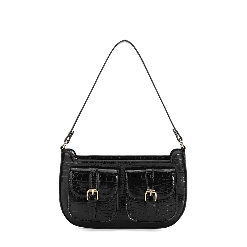 2021 New Fashion Designer Shoulder BagsTrendy Crocodile Pattern Portable Underarm Bag Versatile Personality Women CrossbodyBag
2021 New Fashion Designer Shoulder BagsTrendy Crocodile Pattern Portable Underarm Bag Versatile Personality Women CrossbodyBag