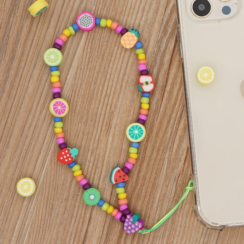 2021 Lanyard Beach Fruit Telephone Jewelry For Women Mobile Straps Accessories Phone Charm Colorful Bead Phones Chain
2021 Lanyard Beach Fruit Telephone Jewelry For Women Mobile Straps Accessories Phone Charm Colorful Bead Phones Chain