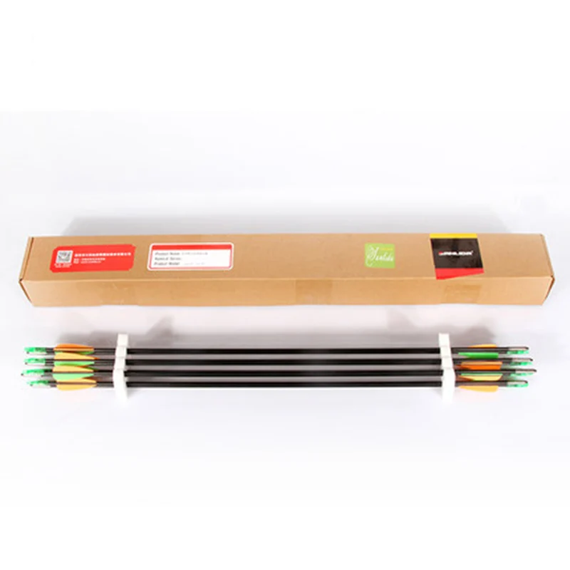 30 Inches Spine 500 Fiberglass Arrow OD 6mm Shaft Plastics Fletching with Steel arrow tip Seat for Shooting Target Bow
30 Inches Spine 500 Fiberglass Arrow OD 6mm Shaft Plastics Fletching with Steel arrow tip Seat for Shooting Target Bow