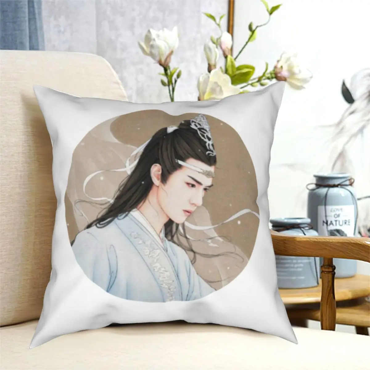 Lan Wangji The Untamed Pillowcase Printed Polyester Cushion Cover Decorations Pillow Case Cover Home Zippered 45*45cm
Lan Wangji The Untamed Pillowcase Printed Polyester Cushion Cover Decorations Pillow Case Cover Home Zippered 45*45cm