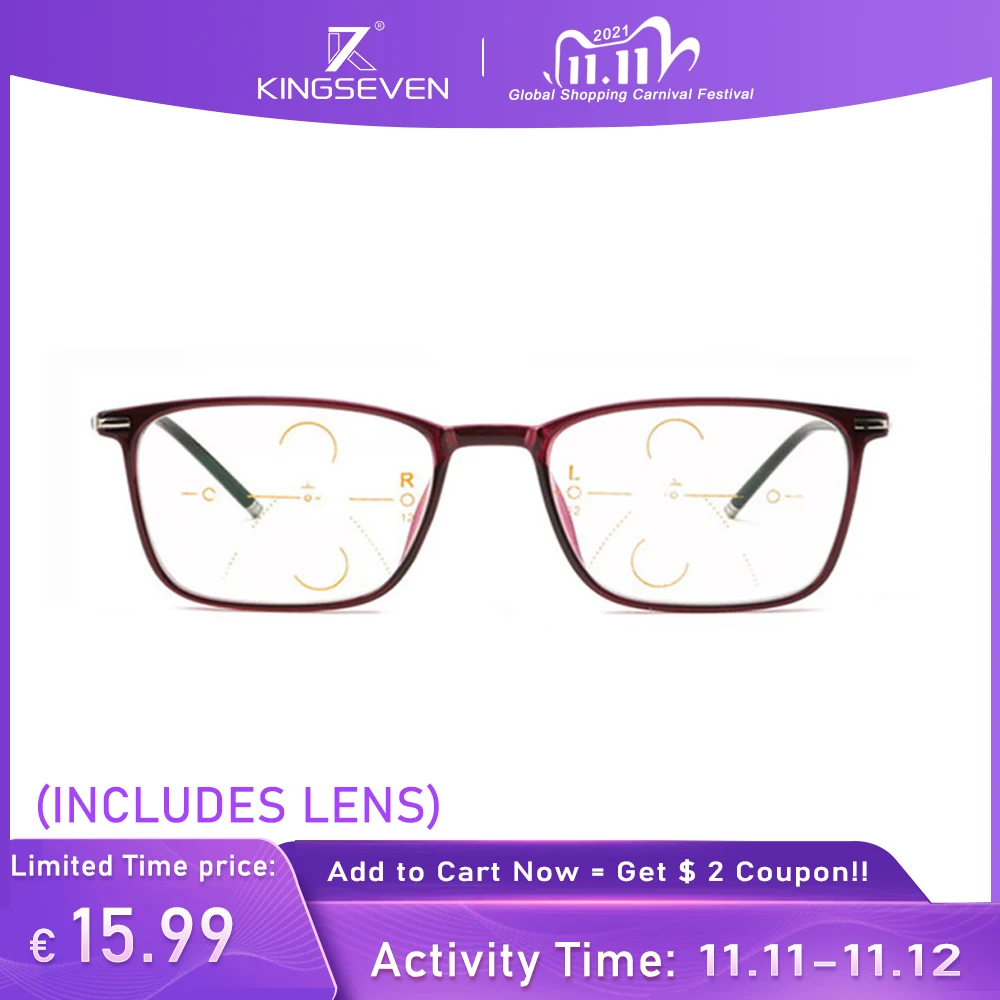 KINGSEVEN Stainless Steel Full Frame Reading Glasses Men Anti Blue Light Metal Business Presbyopia Optical Eyegalsses +100
KINGSEVEN Stainless Steel Full Frame Reading Glasses Men Anti Blue Light Metal Business Presbyopia Optical Eyegalsses +100