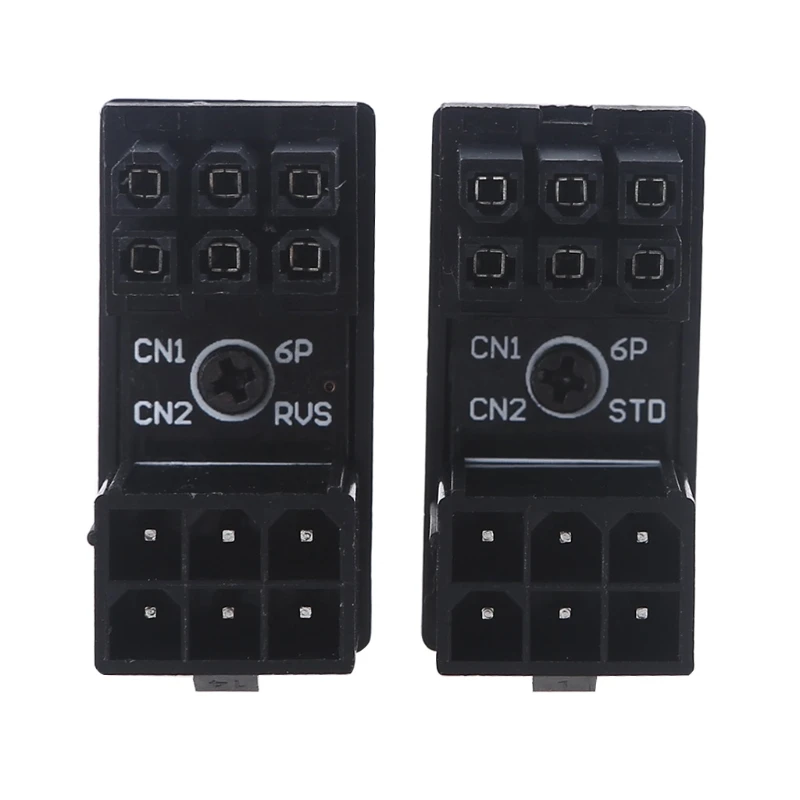 Desktops Graphics Card 6Pin Female to 6pin Male 180 Degree Angled Adapter Ddesktop PC Updated Version Connector 2 Pieces
Desktops Graphics Card 6Pin Female to 6pin Male 180 Degree Angled Adapter Ddesktop PC Updated Version Connector 2 Pieces