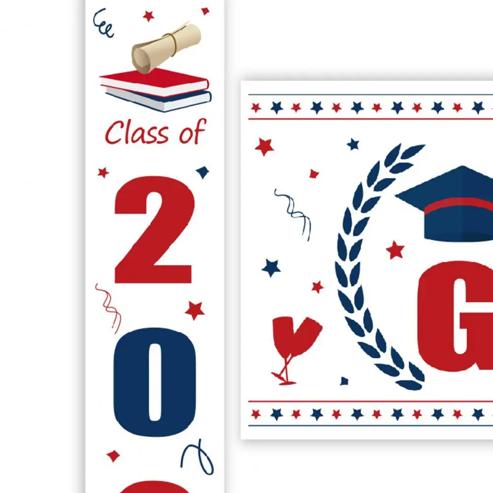 1 Set Door Banner Letter Pattern Wear-resistant Polyester DIY Graduation Hanging Flag for Door
1 Set Door Banner Letter Pattern Wear-resistant Polyester DIY Graduation Hanging Flag for Door