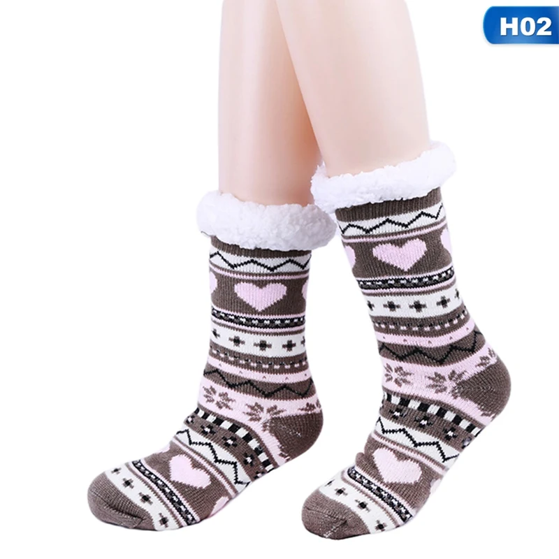 Christmas Socks Thicken Warm Winter Christmas Printed Cotton Socks Winter Warm Fluffy Socks Indoor Floor Towel Socks Breathable 
Christmas Socks Thicken Warm Winter Christmas Printed Cotton Socks Winter Warm Fluffy Socks Indoor Floor Towel Socks Breathable
