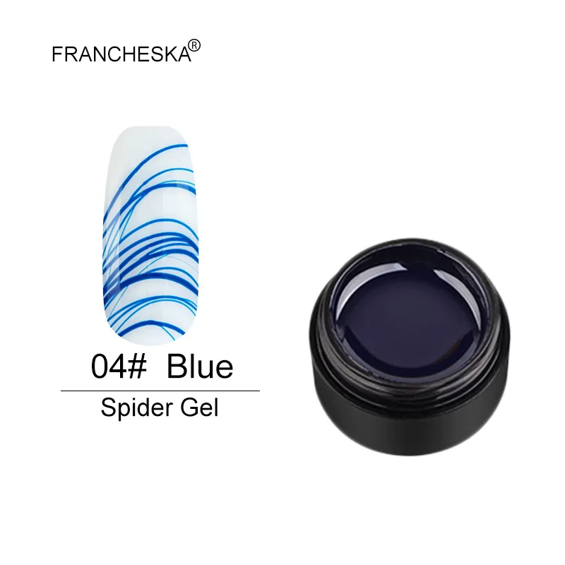 6 Colors Professional Draw Painting Gel Spider Nail Art Design Pure Color Soak Off UV 3D Silk Gel Nails Art Nail Polish
6 Colors Professional Draw Painting Gel Spider Nail Art Design Pure Color Soak Off UV 3D Silk Gel Nails Art Nail Polish
