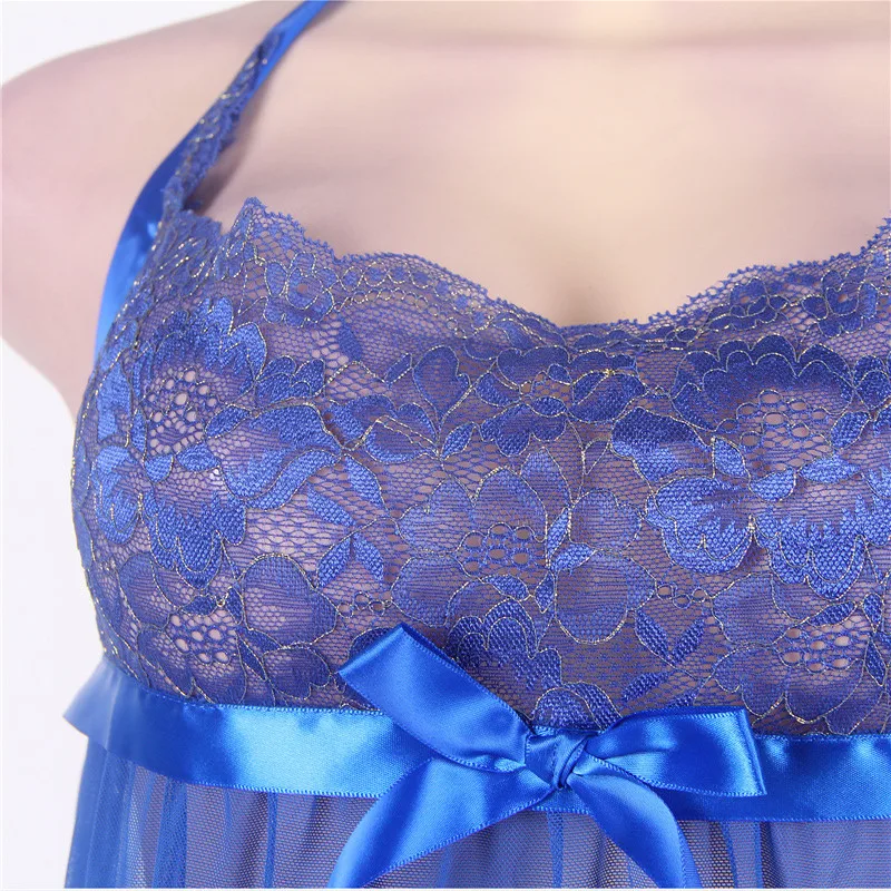 HOTOhyeahlover Backless Babydoll Nightwear Lace Sexy Stitching Lingerie Feminina Halter Chiffon Bow Exotic Women Attractive
HOTOhyeahlover Backless Babydoll Nightwear Lace Sexy Stitching Lingerie Feminina Halter Chiffon Bow Exotic Women Attractive