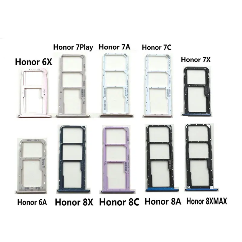 Запасные части для Huawei Honor 6X 6A 7 7X 7A 8C 8X 1 шт. | Мобильные телефоны и аксессуары