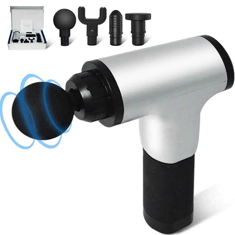 Muscle Massage Gun Deep Tissue Percussion Muscle Pain Relief High Speed Vibration Electric Body Massager 4 Therapy Heads
Muscle Massage Gun Deep Tissue Percussion Muscle Pain Relief High Speed Vibration Electric Body Massager 4 Therapy Heads