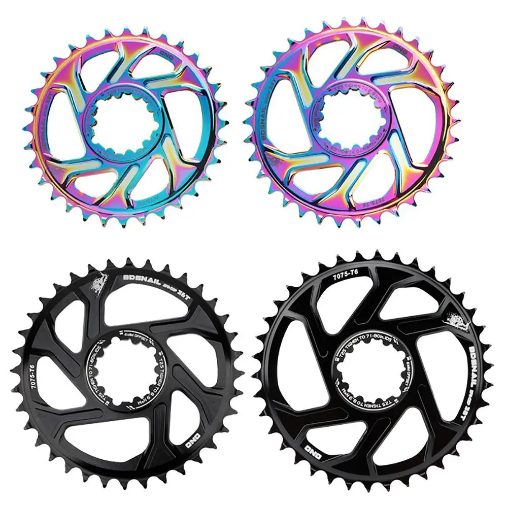 Mountain Bike Ultra-light GXP Chainwheel Aluminum Alloy 30 32 34 36 38T 6mm Colorful/black Bicycle Chainring Single Disc Tray
Mountain Bike Ultra-light GXP Chainwheel Aluminum Alloy 30 32 34 36 38T 6mm Colorful/black Bicycle Chainring Single Disc Tray