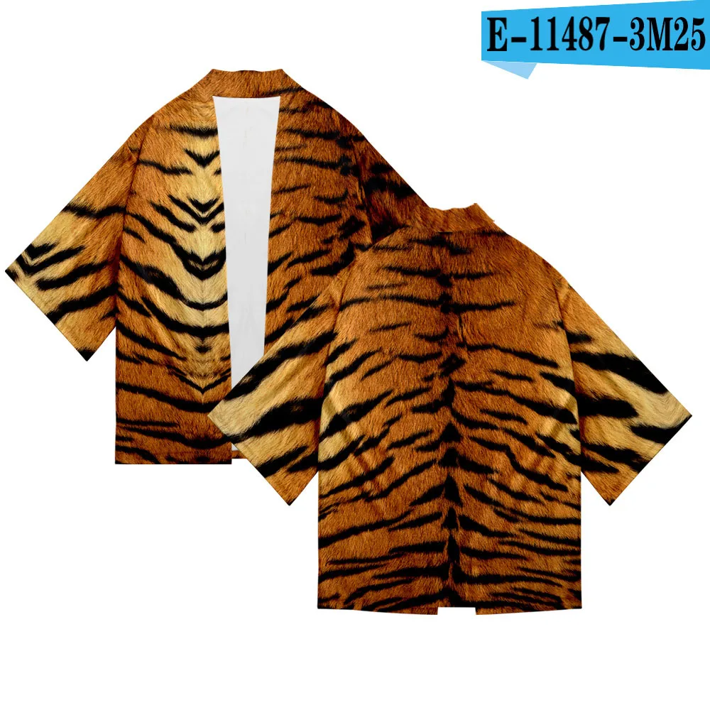 Japanese male/female Tradional kimono Graphic Blouse Top Shirt pyjamas Sleepwear Women/Men Pajama Tiger print Silk Half-sleeve
Japanese male/female Tradional kimono Graphic Blouse Top Shirt pyjamas Sleepwear Women/Men Pajama Tiger print Silk Half-sleeve