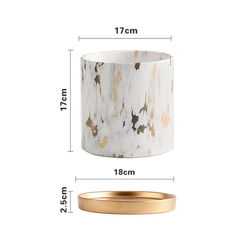 European-style ceramic flowerpot, golden water transfer belt, tray, green radish, green plant, vase, flower, desktop decoration,
European-style ceramic flowerpot, golden water transfer belt, tray, green radish, green plant, vase, flower, desktop decoration,