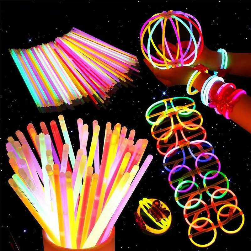 1pc Disposable Fluorescence Light Sticks Colorful Party Light Bars Liquid Glow Stick Bracelet for Wedding Concert Night
1pc Disposable Fluorescence Light Sticks Colorful Party Light Bars Liquid Glow Stick Bracelet for Wedding Concert Night