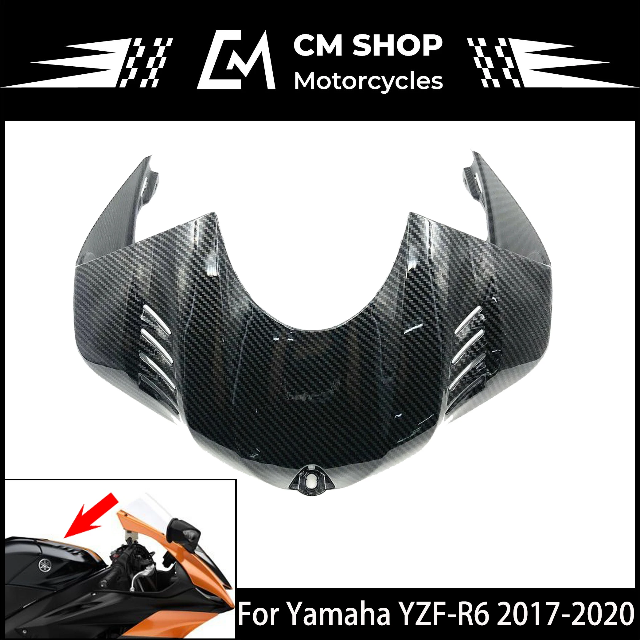 Обтекатель из углеродного волокна для мотоцикла YAMAHA, аксессуары высокого качества, защитный чехол для крышки топливного бака YAMAHA YZF-R6 2017-2020
Обтекатель из углеродного волокна для мотоцикла YAMAHA, аксессуары высокого качества, защитный чехол для крышки топливного бака YAMAHA YZF-R6 2017-2020