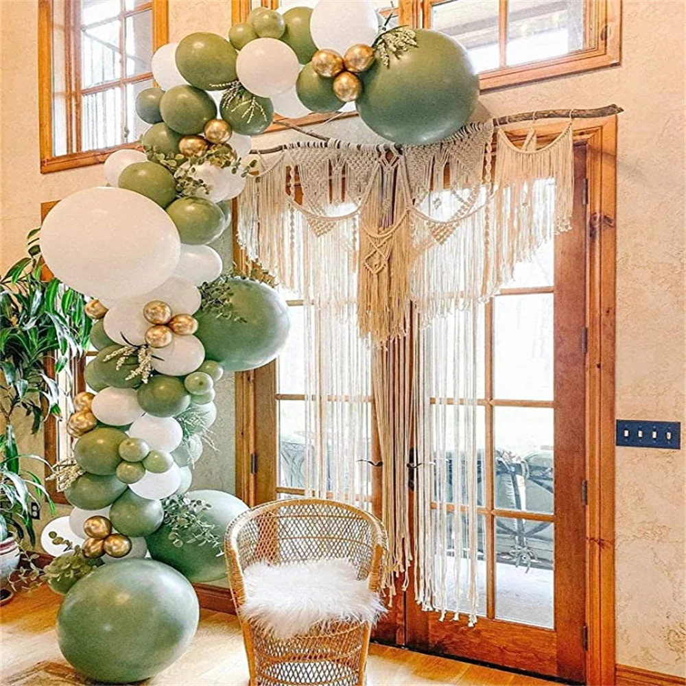 82Pcs Olive Green White Balloon Garland Arch Kit Retro Balloon Wedding Birthday Party Decoration Baby Shower Decor
82Pcs Olive Green White Balloon Garland Arch Kit Retro Balloon Wedding Birthday Party Decoration Baby Shower Decor