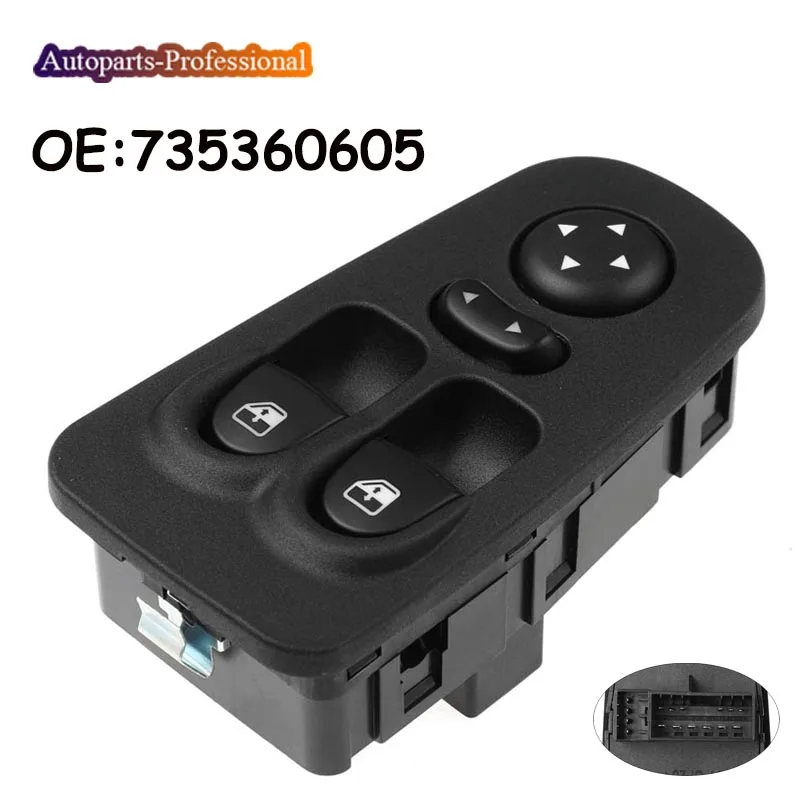 Автомобильные аксессуары, переключатель управления электростеклом для LANCIA YPSILON DAL 2003 AL 2011 735360605 735346366, высокое качество