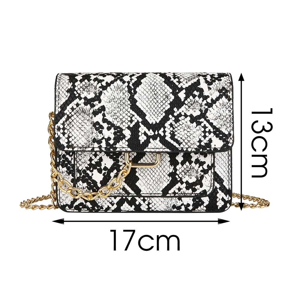 Snake Print Women Handbags Crossbody Bags Vintage Chain Shoulder Bags 2020 Luxury Designer Female PU Leather Armpit Tote Purse
Snake Print Women Handbags Crossbody Bags Vintage Chain Shoulder Bags 2020 Luxury Designer Female PU Leather Armpit Tote Purse