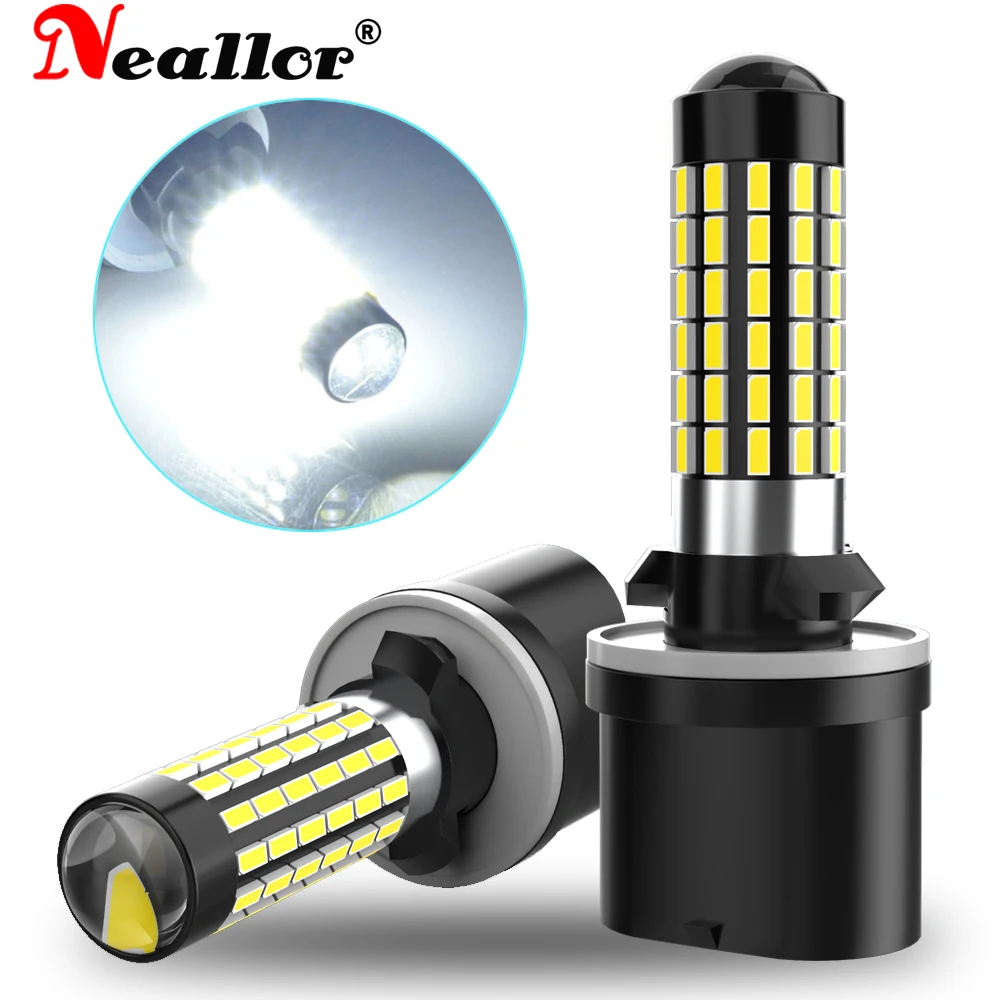 Neallor 2pcs H27W/1 880 H1 H3 Led Bulbs Fog Lights for Cars Led Fog Driving Lamp 78SMD 3014 Car Light Sourse White H27W1 H27 Led
Neallor 2pcs H27W/1 880 H1 H3 Led Bulbs Fog Lights for Cars Led Fog Driving Lamp 78SMD 3014 Car Light Sourse White H27W1 H27 Led